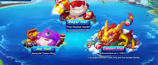 Bombing Fishing gemple Probogame